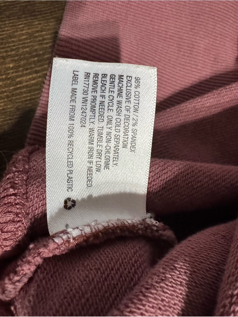 JoyLab Marble Tie-Dye Cropped Sweatshirt - Picture 4 of 5
